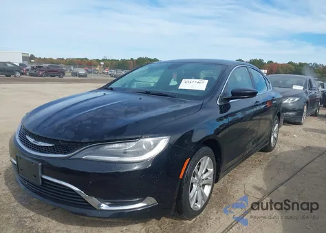 2017 Chrysler 200 Limited Platinum z USA, uszkodzony, nr VIN 1C3CCCAB0HN506548